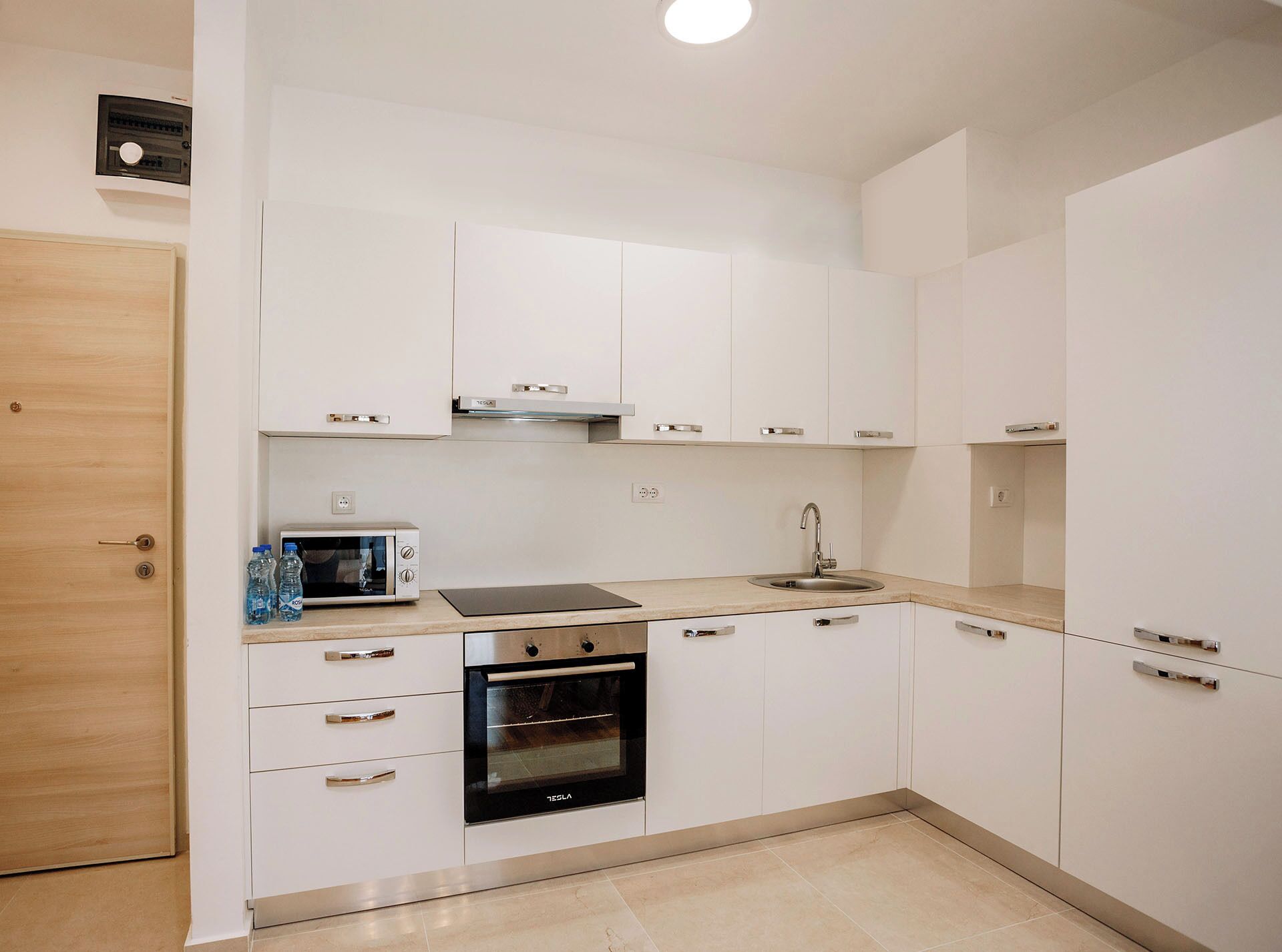 Appartement Confort, véranda, vue mer | Cuisine privée
