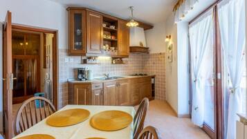 Apartment (Two Bedroom Apartment with Balcony an) | Private kitchen | Fridge