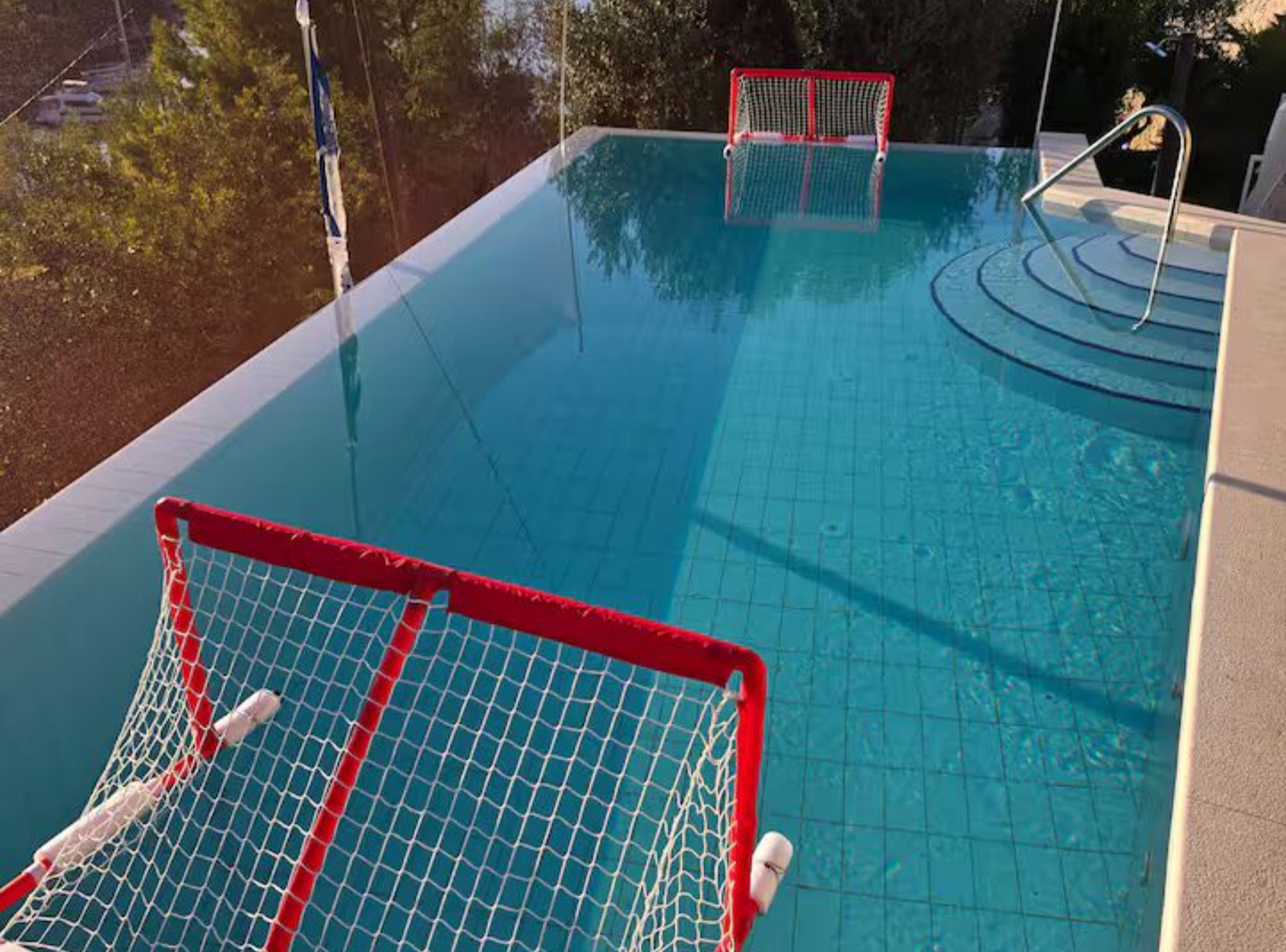 Estudio (Villa Solea studio apartment A2) | Alberca al aire libre | 3 albercas al aire libre y alberca infinita