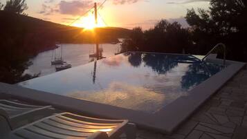 Apartment (Villa Solea apartment A1) | Outdoor pool | 3 outdoor pools, an infinity pool
