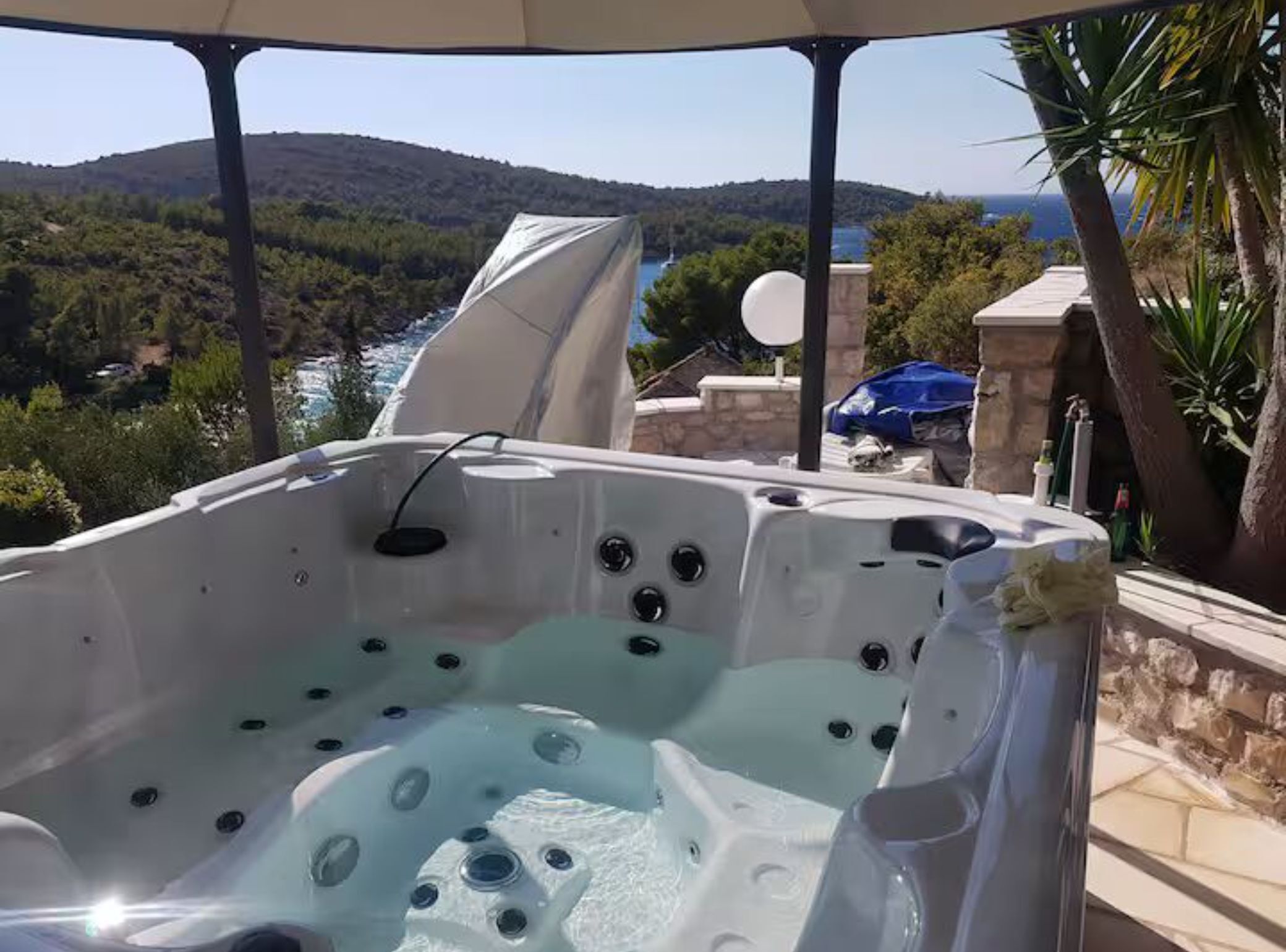 Studio (Villa Solea studio apartment A3) | Privat boblebad