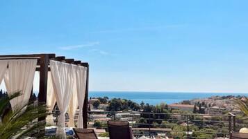 Apartment (Three Bedroom Apartment with Balcony) | Outdoor pool | Seasonal outdoor pool, pool umbrellas, sun loungers