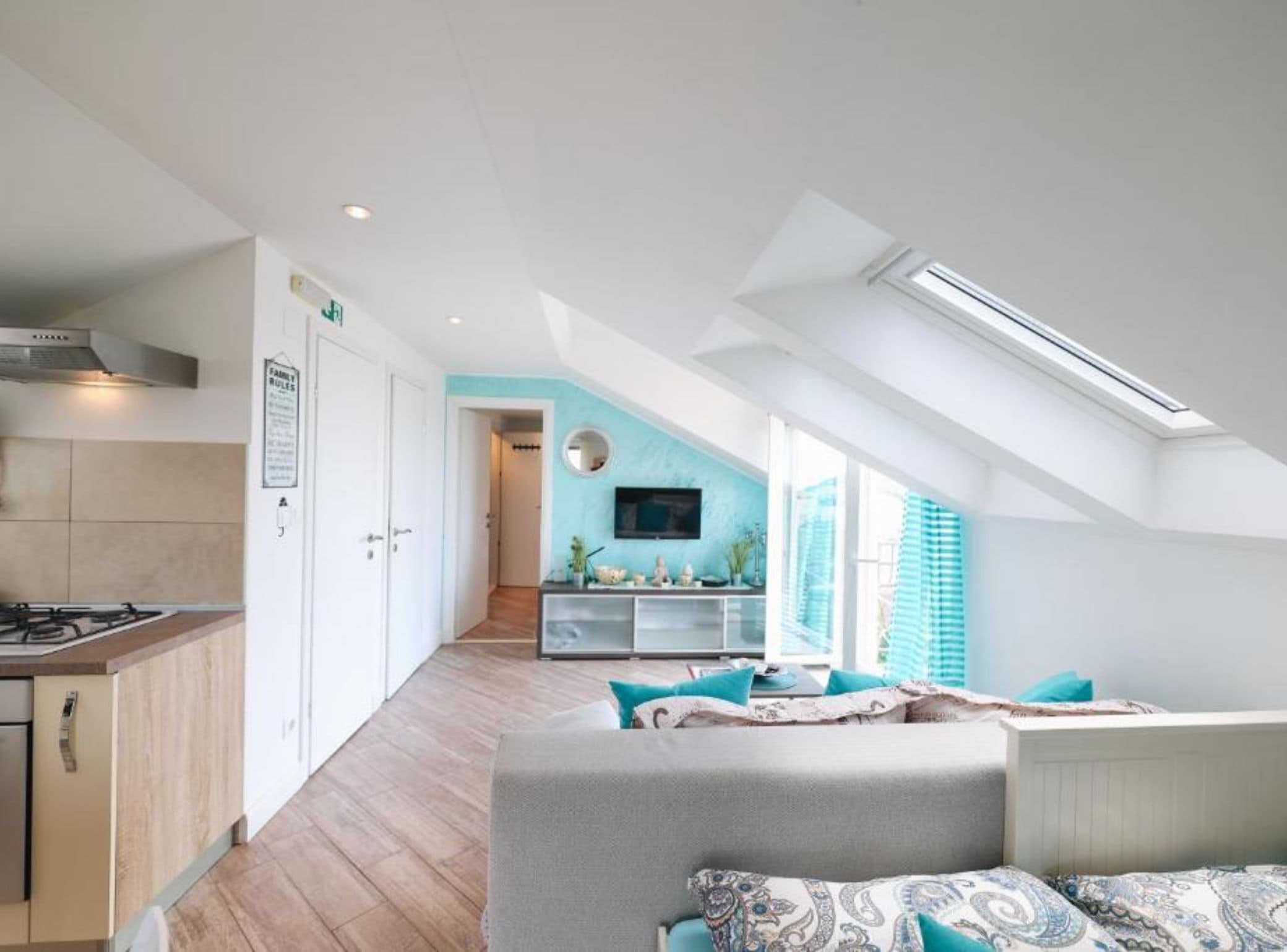 Leilighet (Two Bedroom Apartment with Sea View a) | 2 soverom og barnesenger