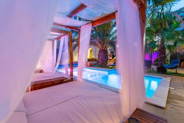 Studio (Studio Apartment with Balcony) | Outdoor pool | 7 outdoor pools, sun loungers