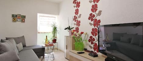 Apartment (apartment with terrace) | 2 bedrooms, cribs/infant beds