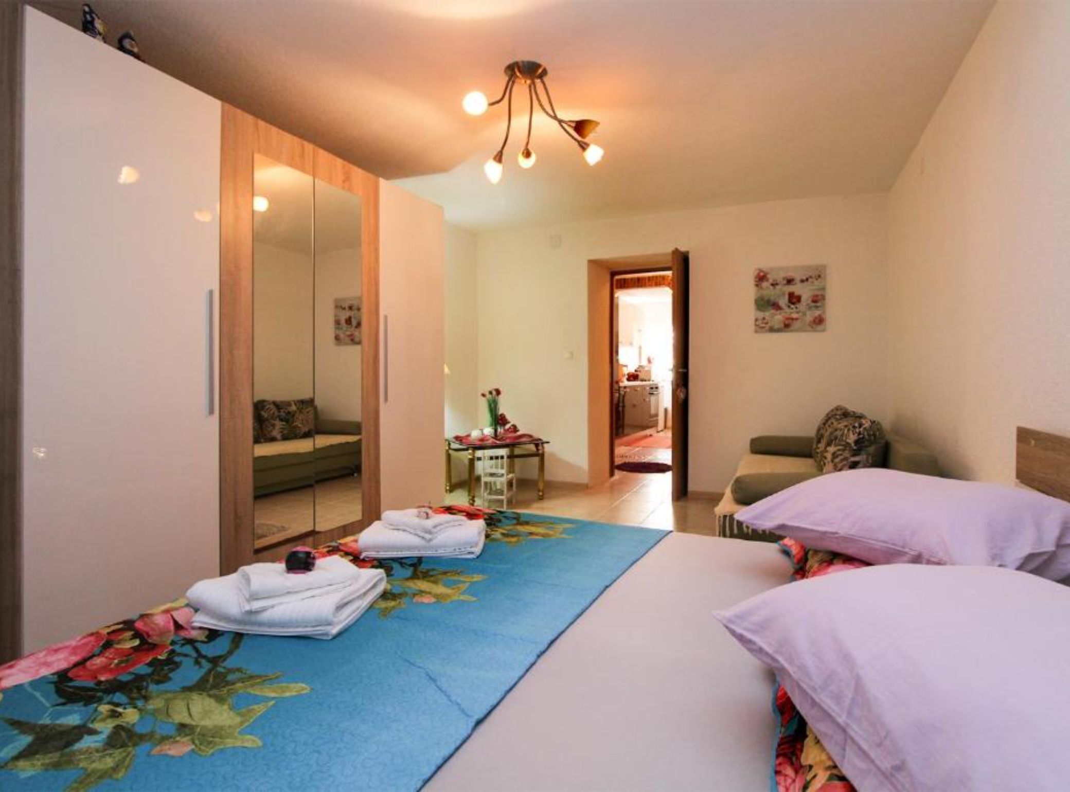 公寓 (apartment with terrace) | 2 間睡房、嬰兒床 (收費)