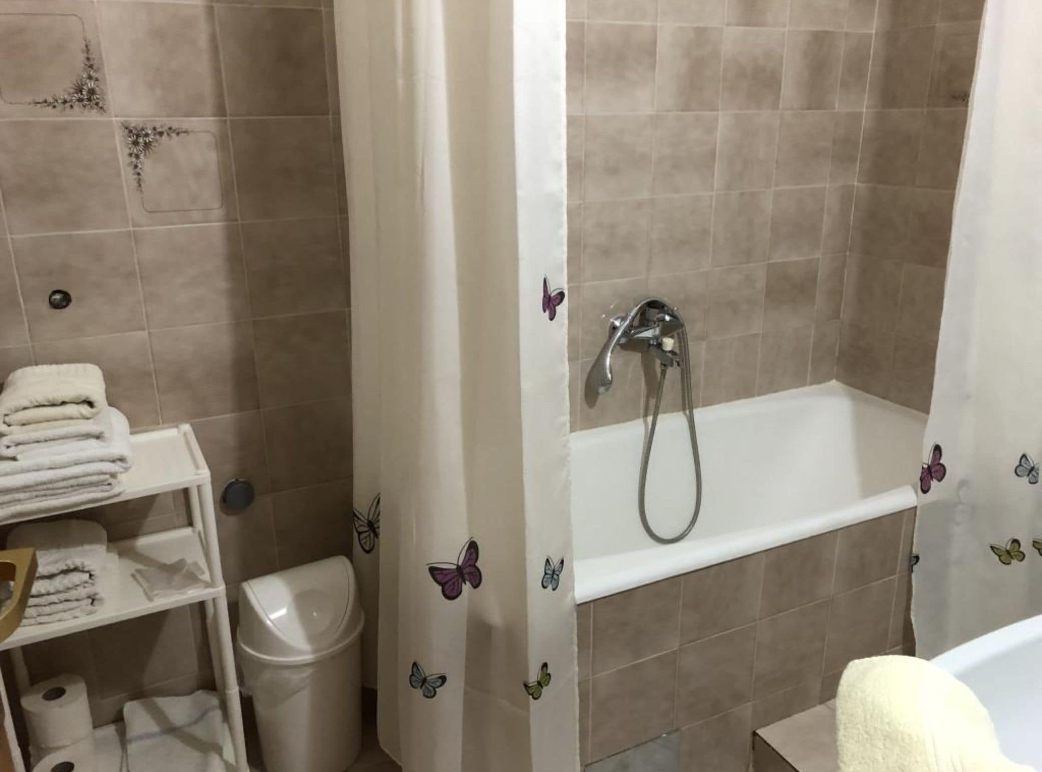 Apartment (Two Bedroom Apartment with Terrace) | Bathroom