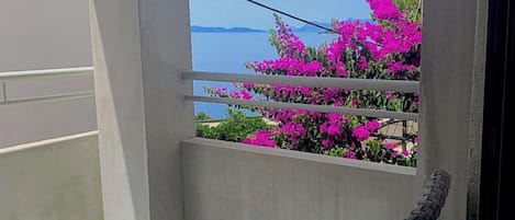 Departamento (One Bedroom Apartment with Seaview) | Terraza o patio