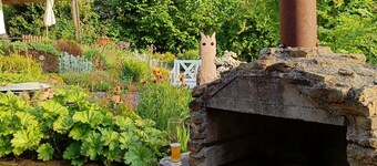 Ferienwohnung Landblick Lalling mit privater Terrasse, Garten und WLAN