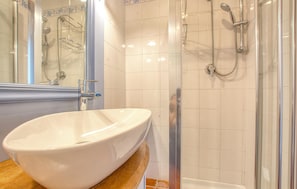 Shower, hair dryer