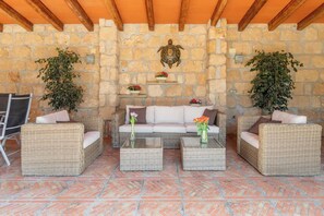 Terrace/patio - Rustic villa on walking distance from the sea (Jávea)