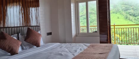 Chambre, vue montagne | Chambres insonorisées, Wi-Fi gratuit