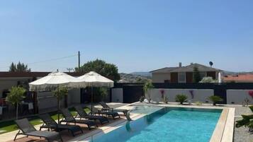 Piscina externa sazonal