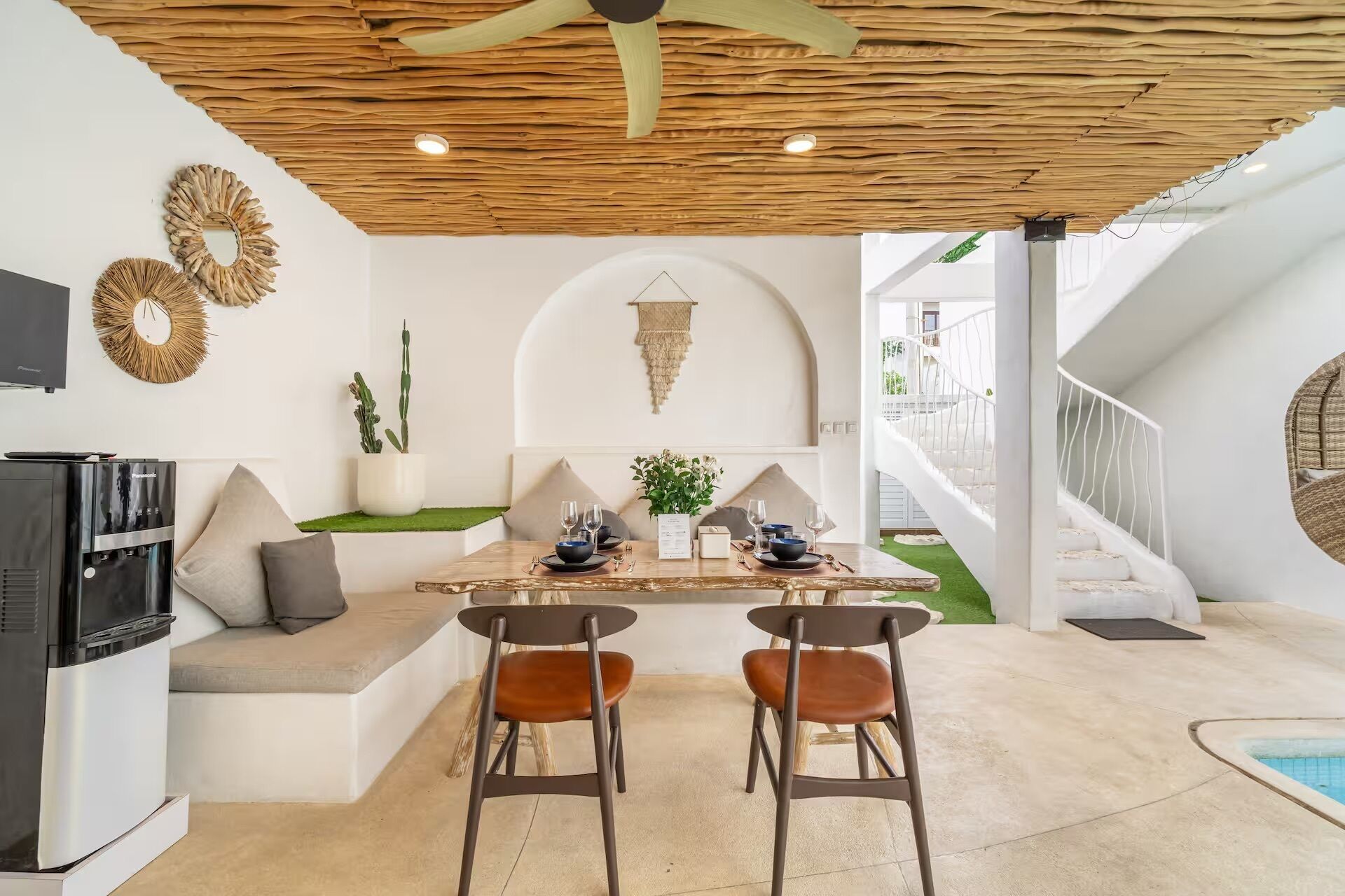 Villa Design, 3 chambres, piscine privée | Restauration