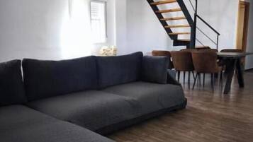 TV connectée, cheminée