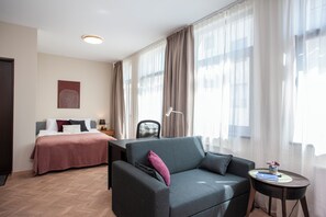 1 bedroom, iron/ironing board, WiFi, bed sheets - Delightful 1-bedroom studio in charming Rīga perfect for your stay (Rīga)