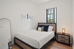 1 室のベッドルーム、アイロン / アイロン台、WiFi、ベッドシーツ