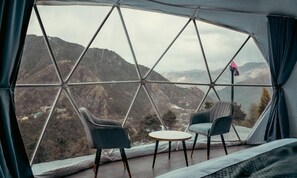 Luxury Cottage, Patio, Mountain View | Interior - Manzil Escapes (Dhanaulti)