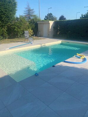 Pool - Villa at the foot of a picturesque Vivarais village (Toulaud)