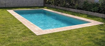 Rent low house with pool
