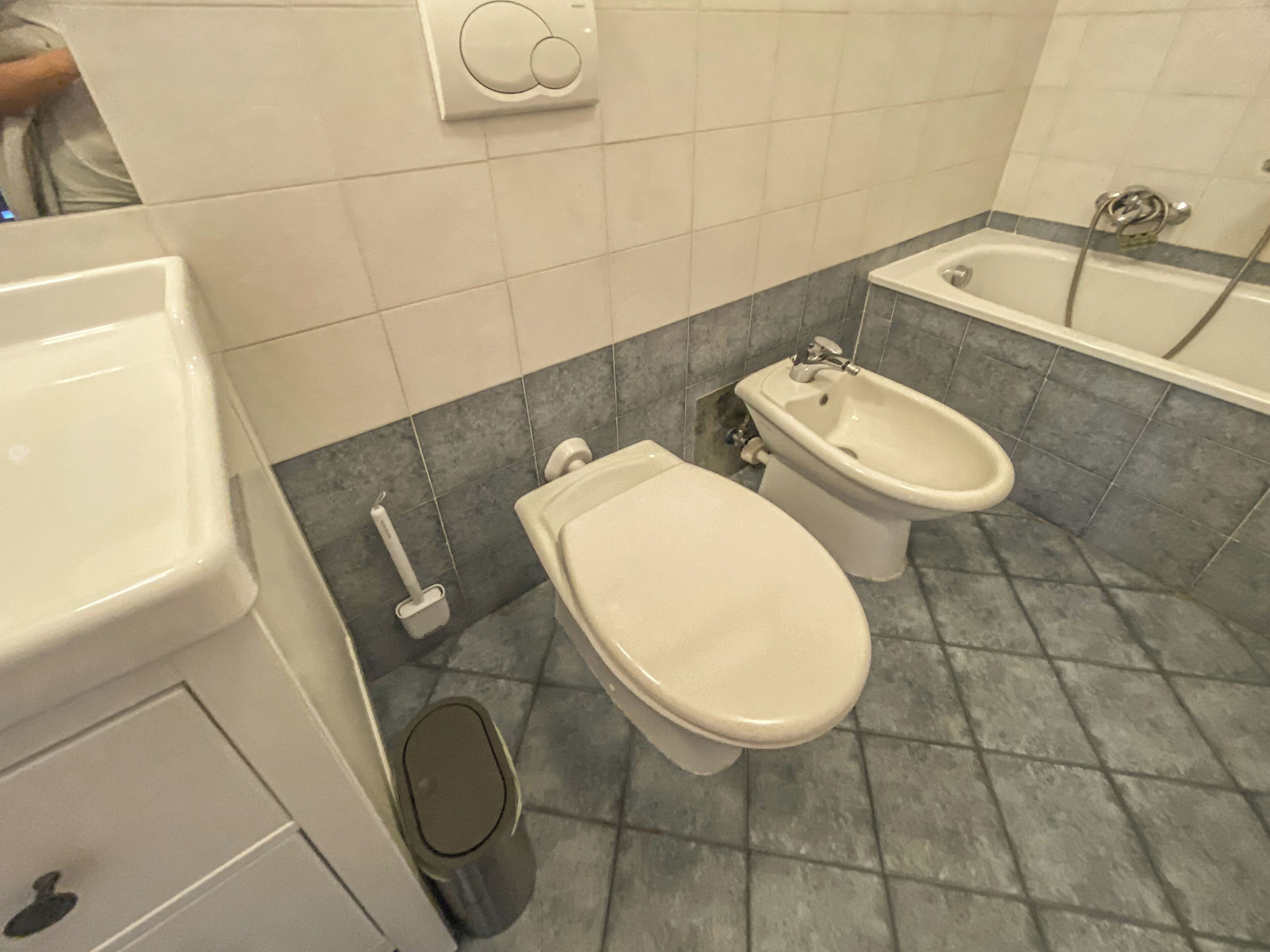 Appartement, 3 slaapkamers, balkon, uitzicht op tuin | Badkamer