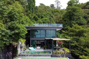Villa, 4 Bedrooms, Smoking, Private Pool | Garden - Stylish 4 Bedroom Seaview Pool Villa (Kamala)
