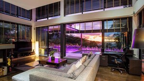 Villa, 4 Bedrooms, Smoking, Private Pool | Living room | Books - Stylish 4 Bedroom Seaview Pool Villa (Kamala)