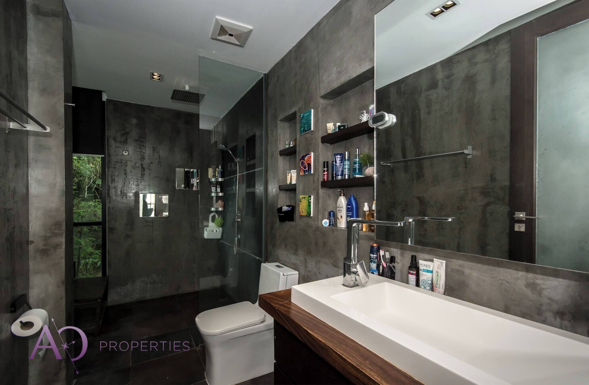 Villa, 4 habitaciones, para fumadores, alberca privada | Baño