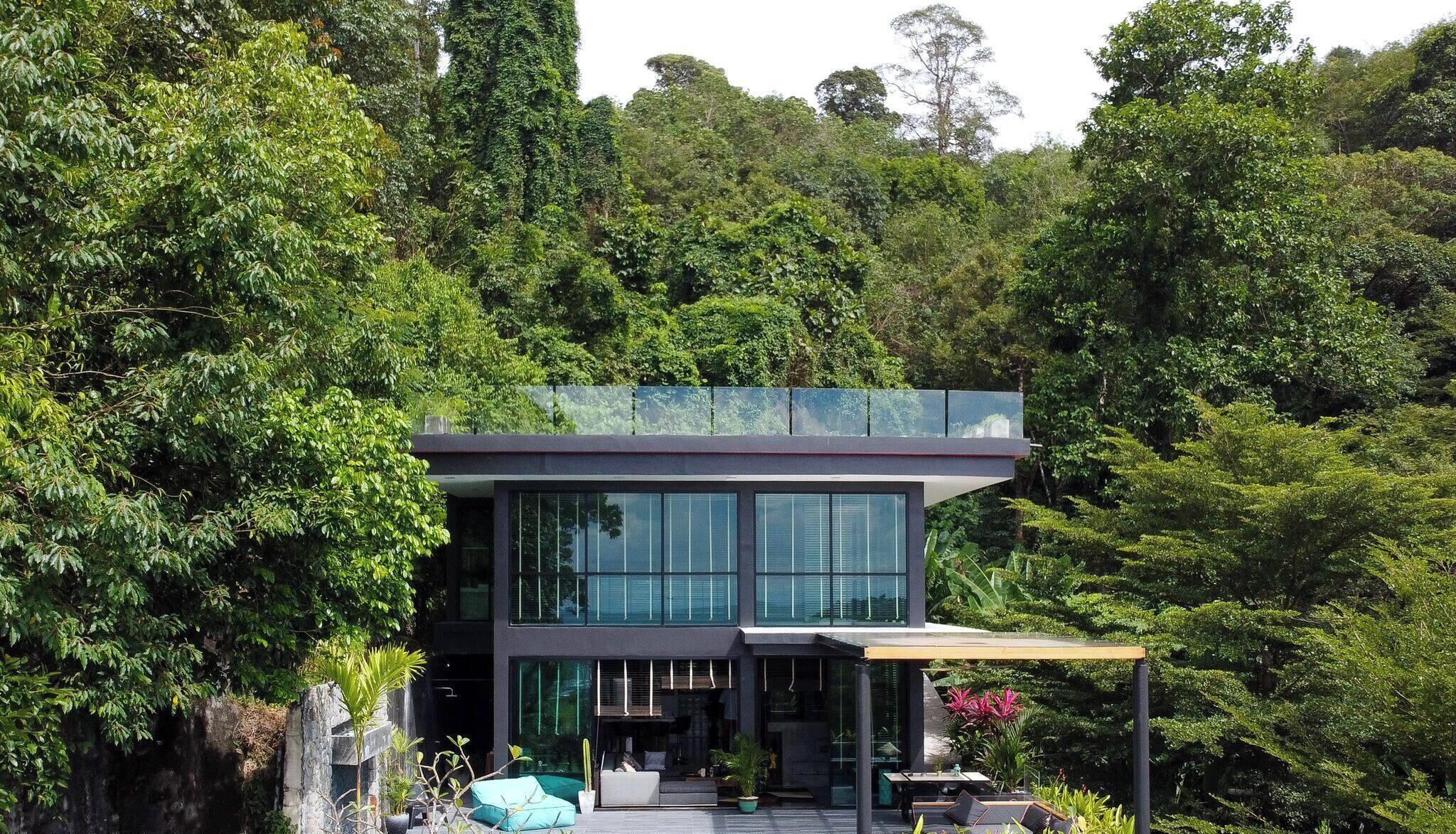 Villa, 4 soverom, røyk, privat basseng | Hage