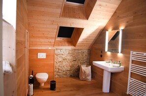 Hair dryer, towels - Gîte Mer - Outdoor Spa (Genêts)