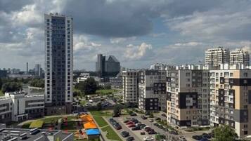Comfort Studio, Balcony, City View | Aerial view