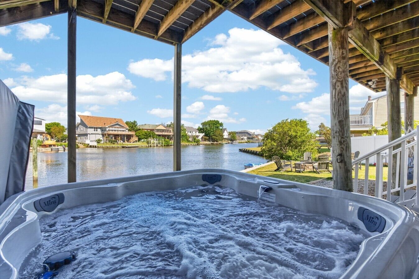 Baignoire à remous extérieure