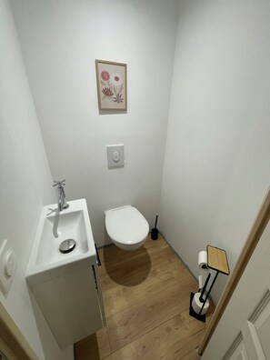 Hair dryer, towels, toilet paper - Spacious, newly renovated townhouse (Toul)