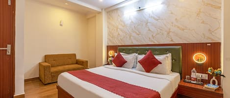 Chambre supérieure | Draps en coton égyptien, literie de qualité, couette en duvet