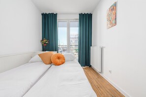 Departamento familiar, balcón, vista al patio | Tabla de planchar con plancha y wifi gratis 