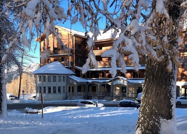 Exterior - Slopeside Studio with Kitchenette | Access Sauna & Gym | Stroll to Village Shops (Guillaumes)