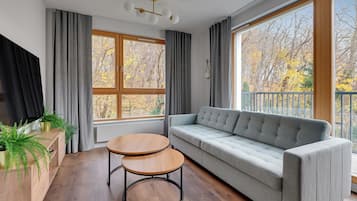 Comfort Apartment, Balcony | Premium bedding, individually furnished, iron/ironing board