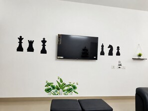 Apartamento, 2 quartos, acessível, para fumantes | Sala de estar
