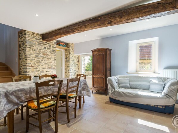 Dining - Peaceful house, authentic setting - 6 guests (Bretteville-sur-Ay)