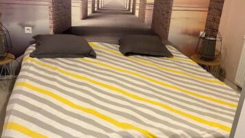 1 chambre, Wi-Fi, draps fournis