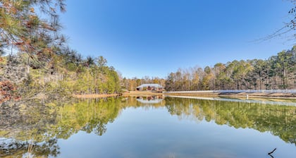 Stocked Pond! 33-acre Lagrange Estate w/ 2 Units