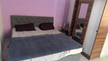 Premium bedding, down duvets, pillow-top beds, desk