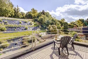 Outdoor dining - Studio with terrace between Liège and Maastricht (Juprelle)