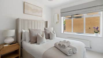 2 bedrooms, iron/ironing board, travel crib, WiFi