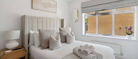 2 bedrooms, iron/ironing board, travel crib, WiFi