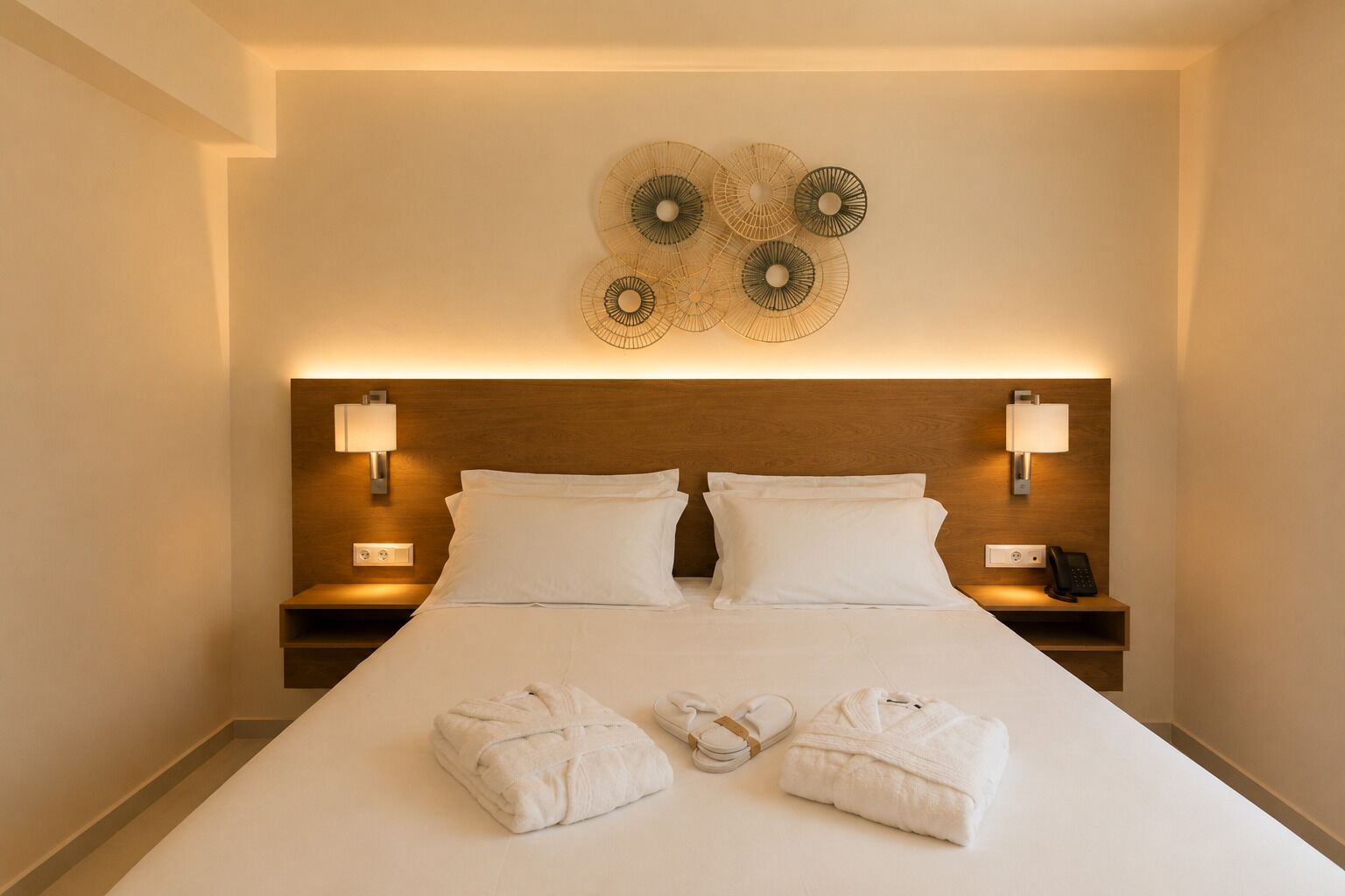 Premium bedding, in-room safe, soundproofing, free WiFi