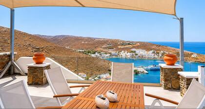 Kythnos Sea View Pool Villa Cycladic Luxury Design