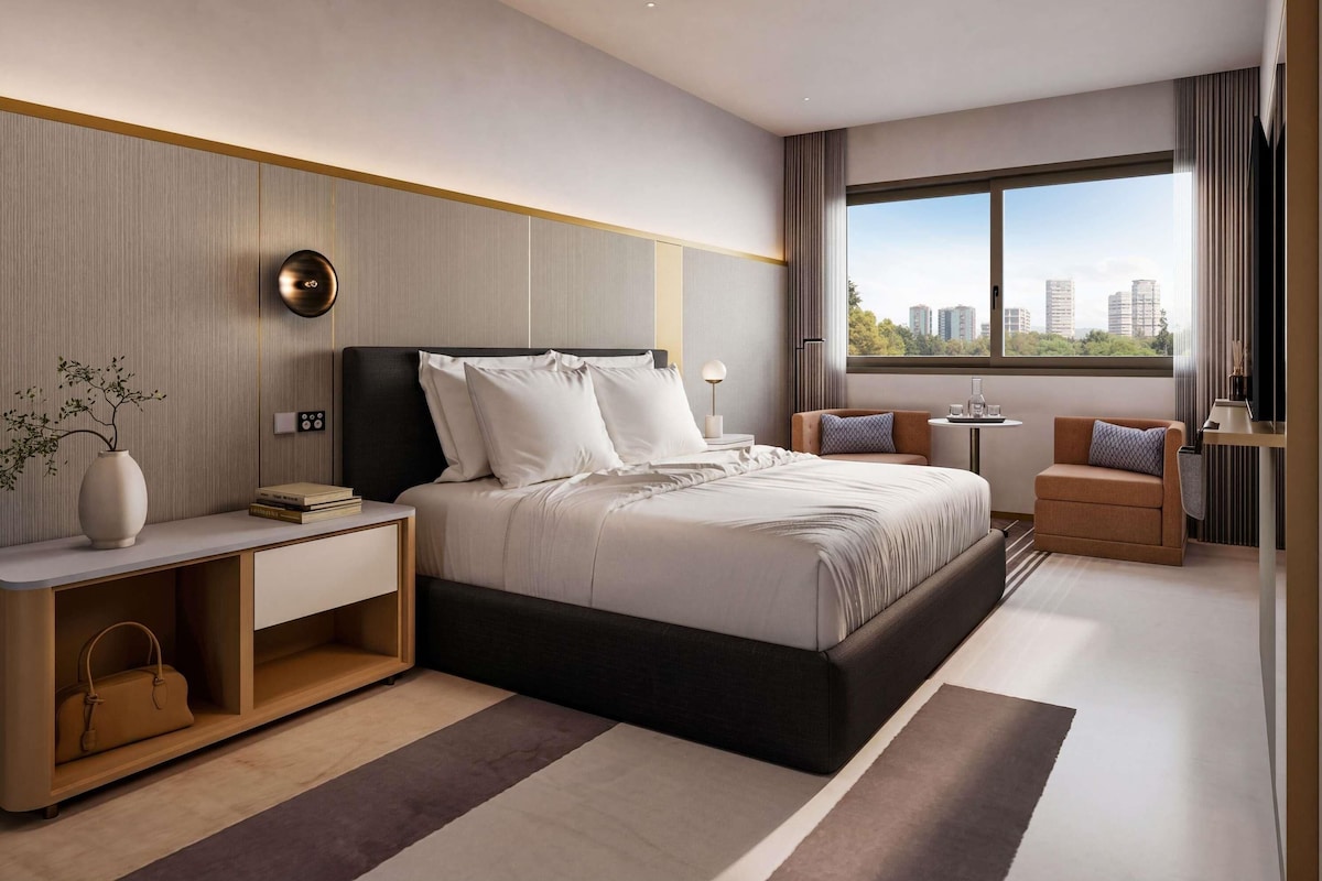 Minibar, caja de seguridad en la habitación y sistema de insonorización 