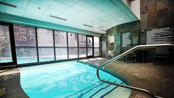 Una piscina riscaldata