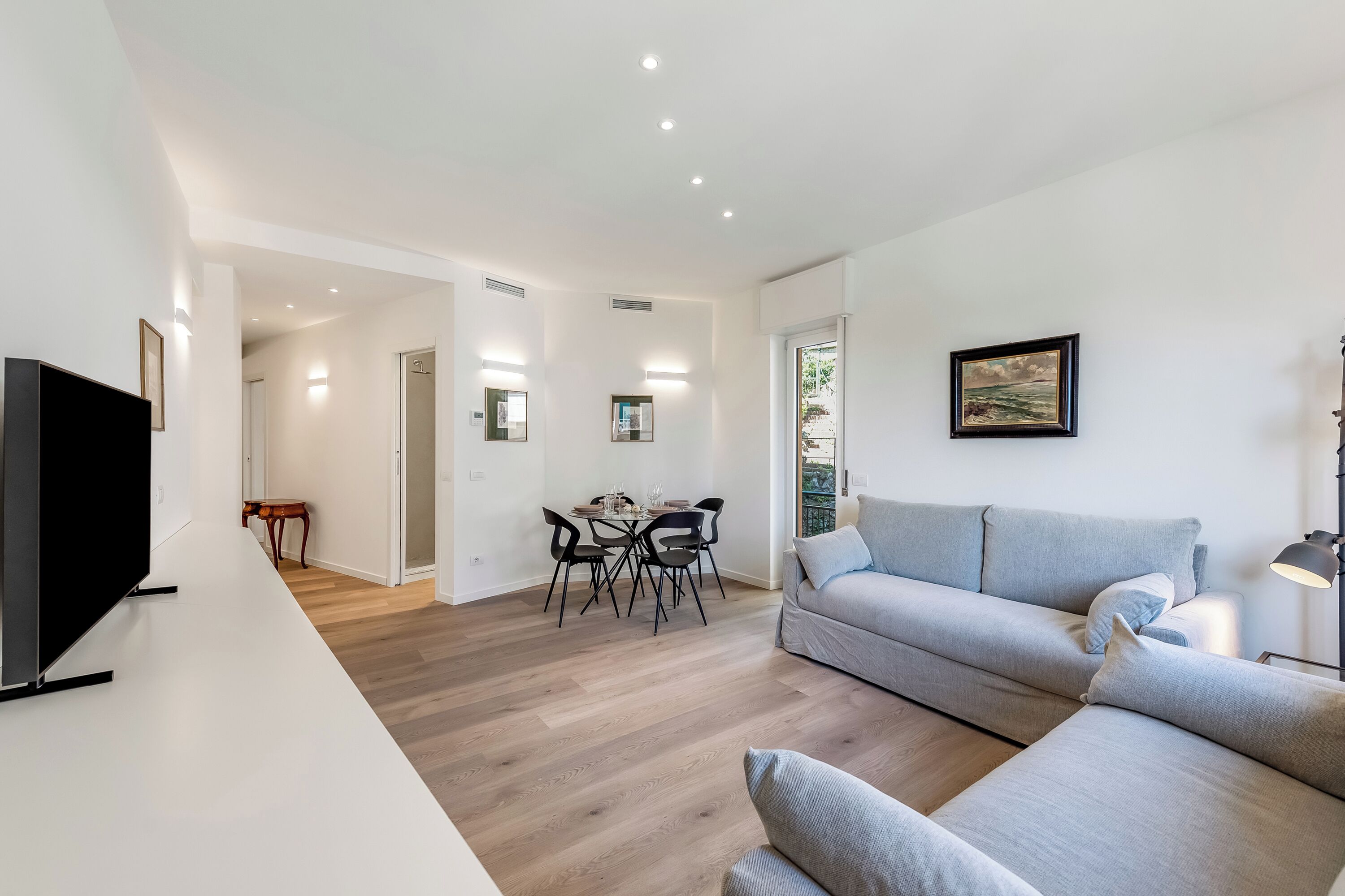 Family Apartment, Multiple Bedrooms, 2 Bathrooms (Levante Mare Suite) | Living area